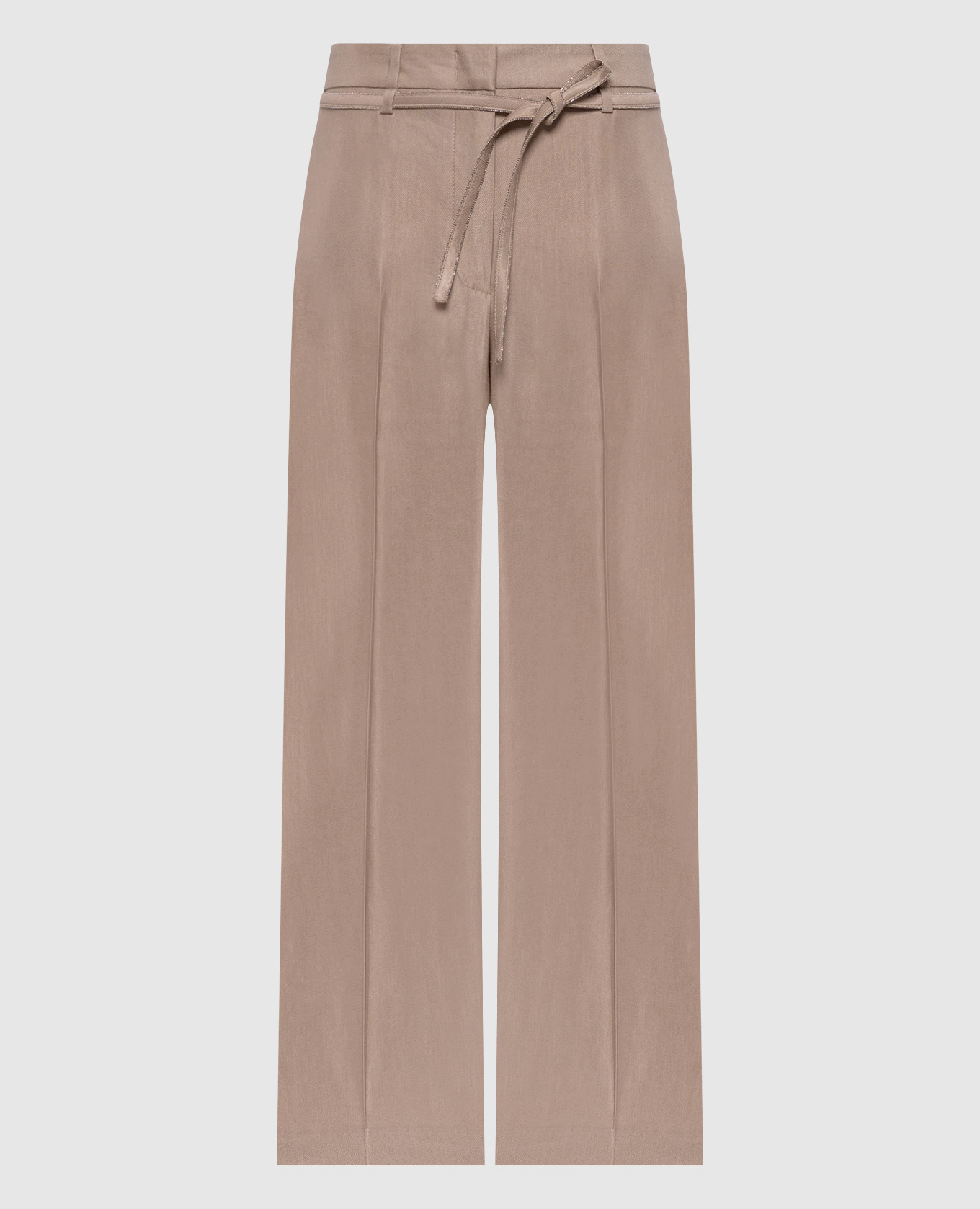 

Beige linen pants Peserico
