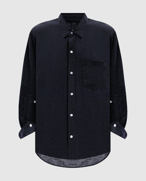 CITIZENS OF HUMANITY Blue linen shirt 92931680