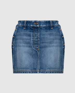 Versace Blue denim skirt 10267471A19189