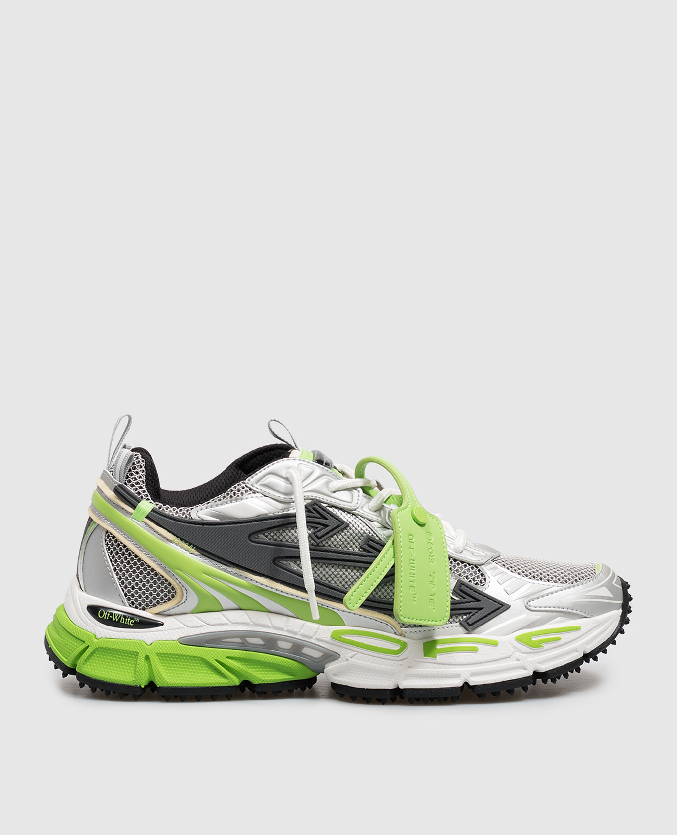 Silver sneakers Be Right Back Off-White