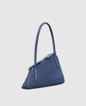 The Attico Blue suede Sunrise bag 260WAH00042LBT007AA