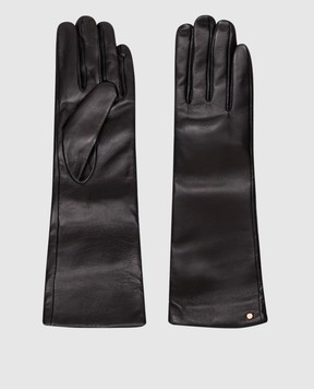 Gianni Chiarini Black leather gloves GNA1525NA