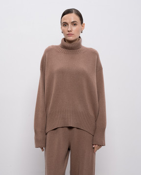 Demiur Brown cashmere sweater CASH406