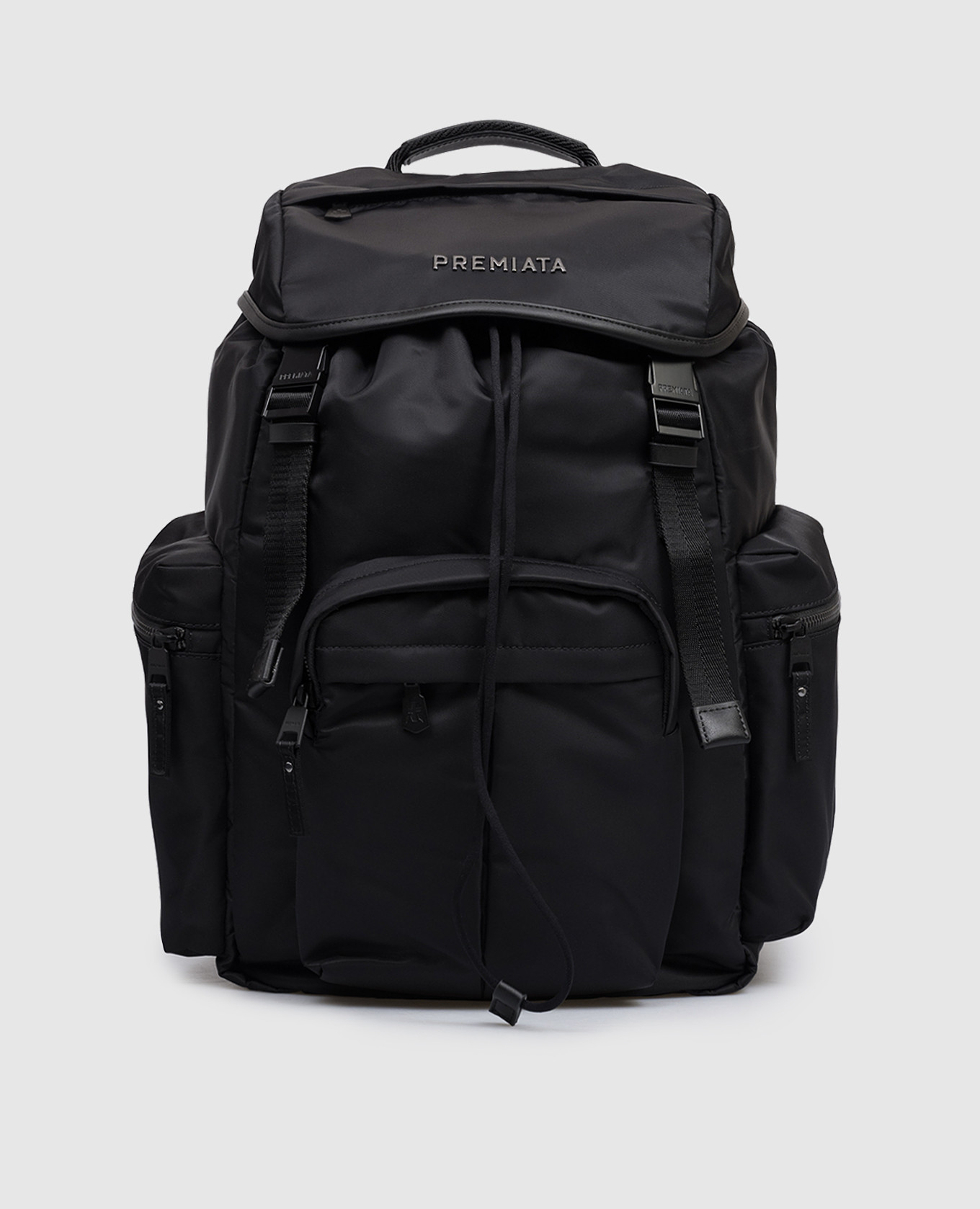 

Black Booker backpack with textured logo Premiata