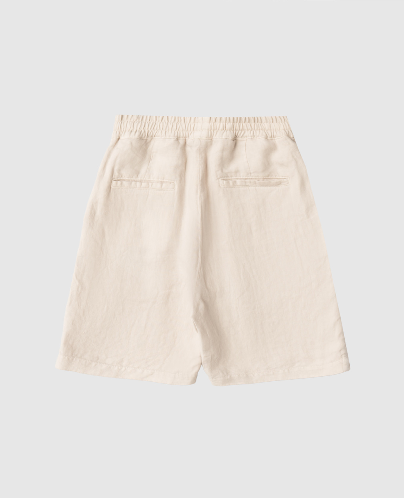 

Children's beige linen shorts Brunello Cucinelli