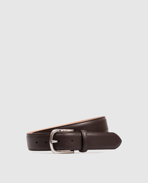 Enrico Mandelli Brown leather belt MDL0017506