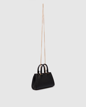 Valentino Black VLogo mini leather bag 9W2P0BA9SNP