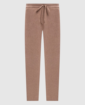 Canali Beige wool and cashmere sweatpants MK02487C1143