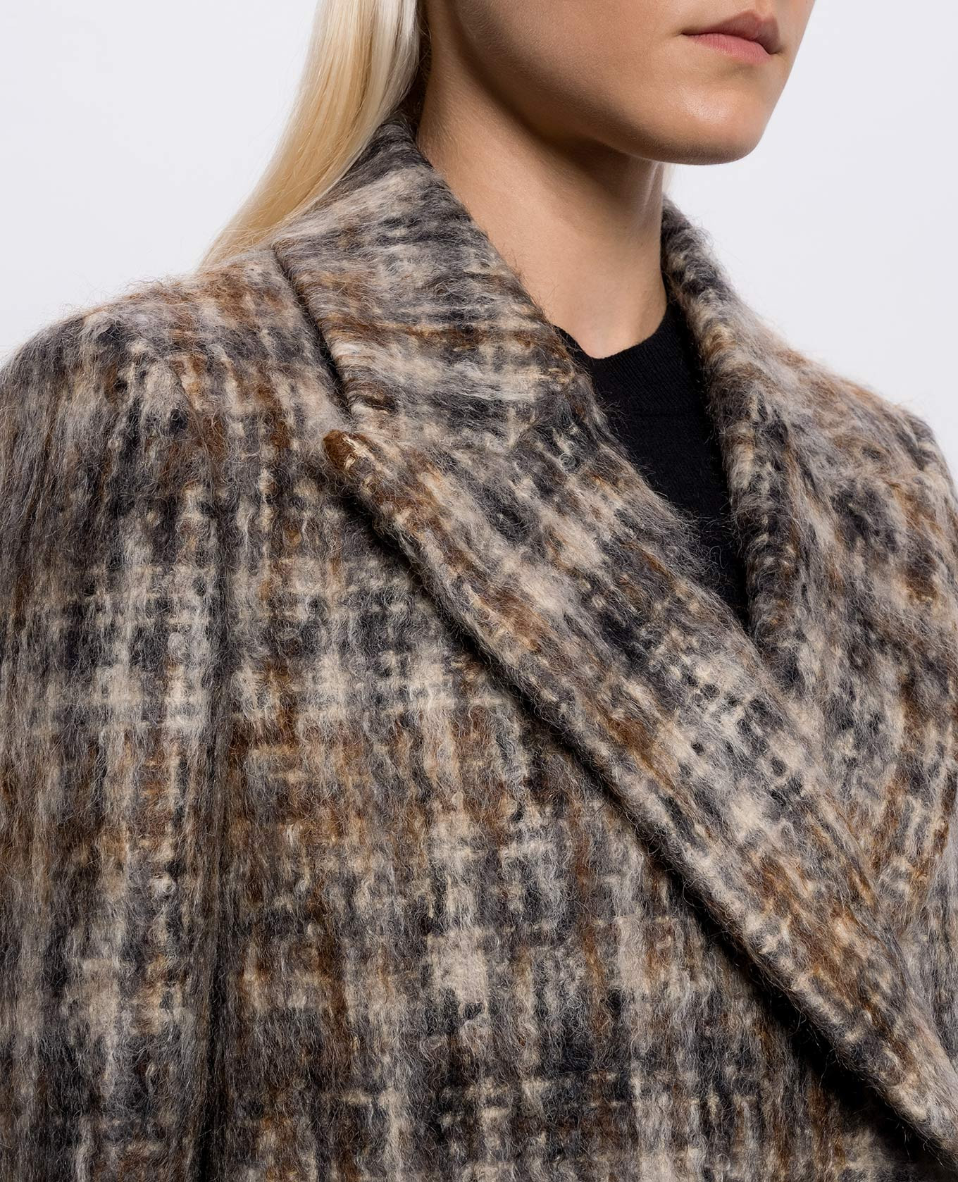 Good quality cropped coat with wool Peserico 5