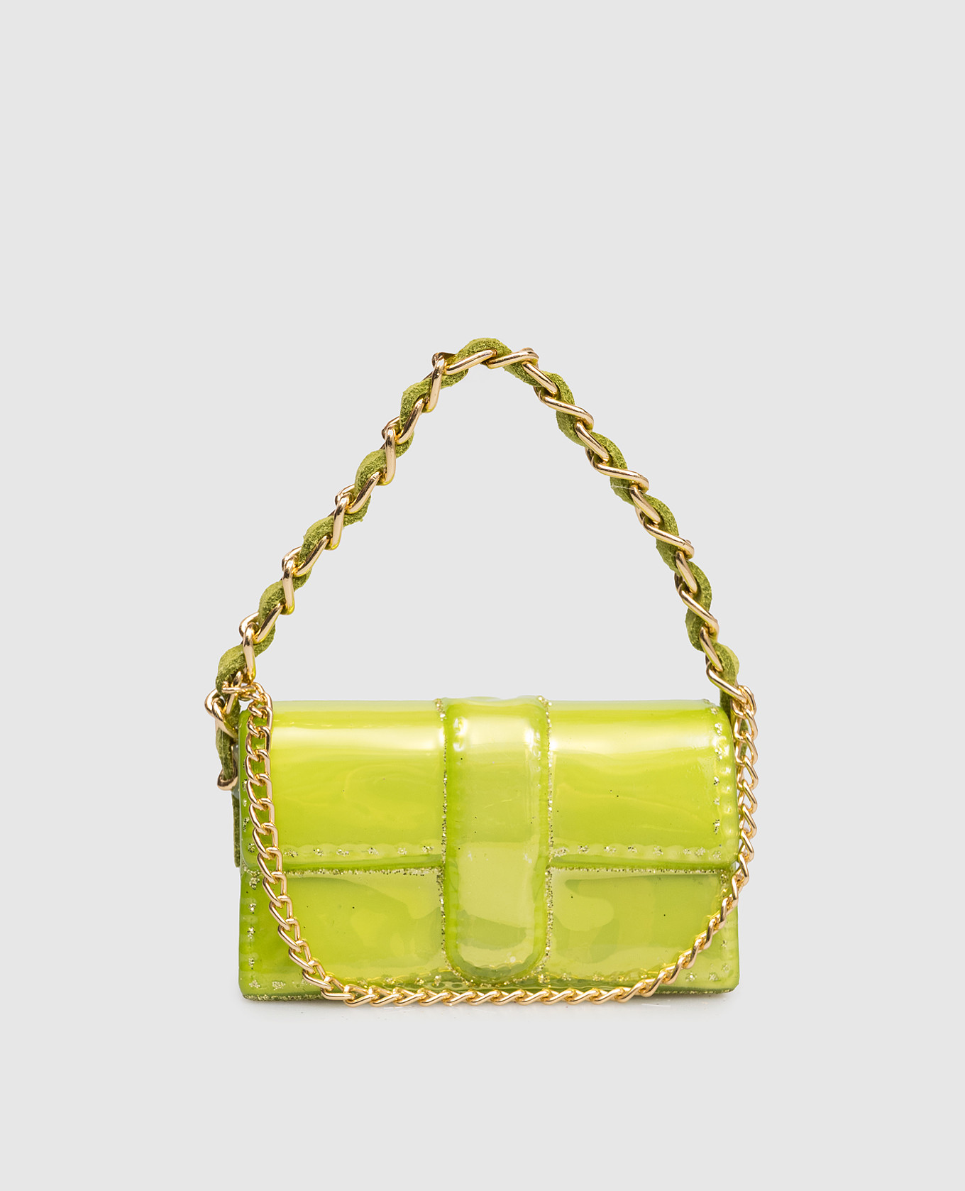 

Green Christmas tree toy Fashion Shoulder bag Vondels, Silver