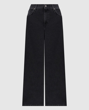 Axel Arigato Black Zine jeans with logo patch A3550002