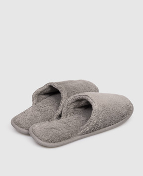 L'appartement Gray Chicago terry slippers CHICAGOSLIPPERS