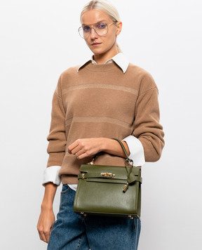 Gianni Notaro Green leather bag 099DOLLAROORO