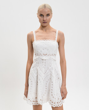 Charo Ruiz White mini dress Zeph 263603