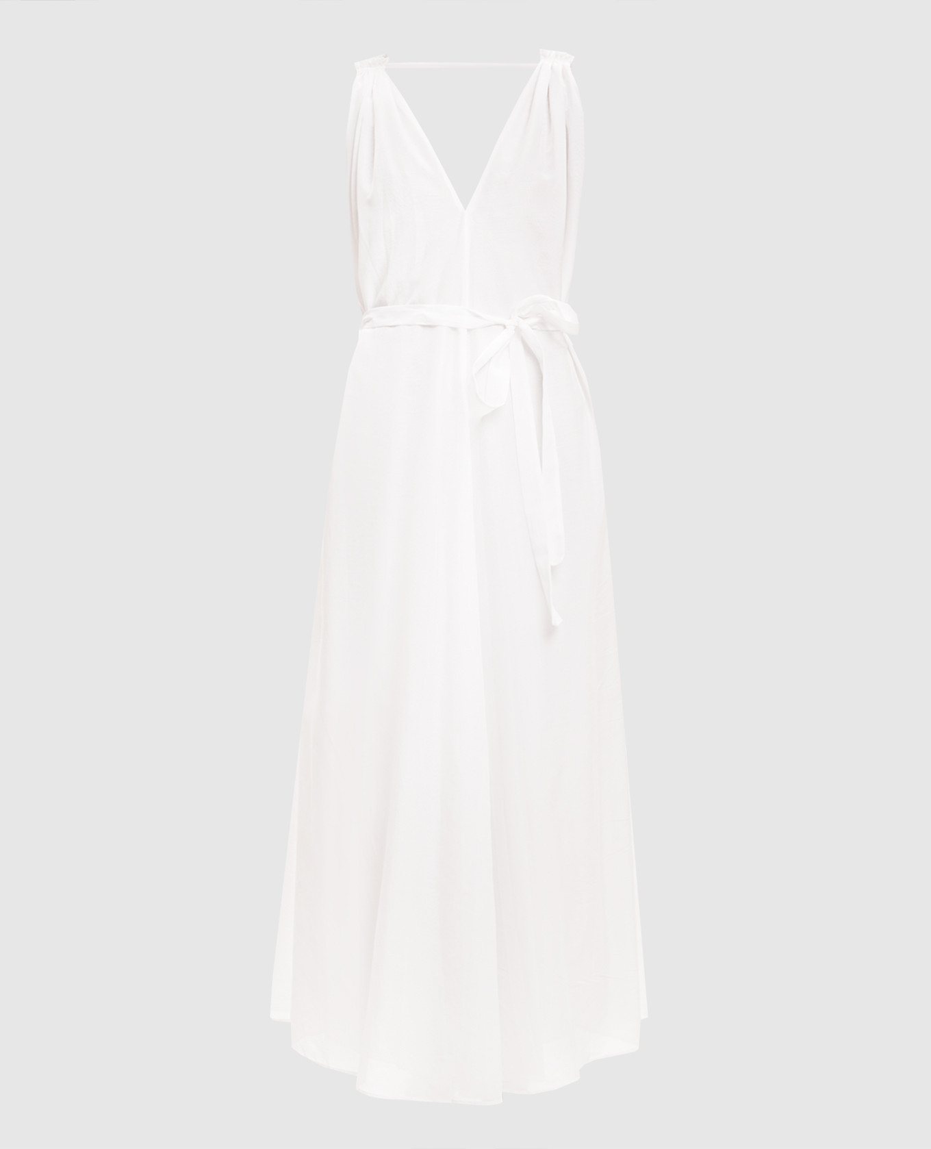 Ivory dress with silk
