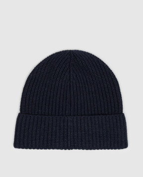 Dolce&Gabbana Blue cashmere hat GX66KTJBW2X