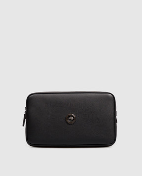 Stefano Ricci Black leather clutch PP365BRUMR