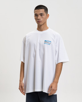Vetements White T-shirt ME76TR227Wm
