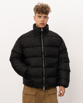 Rhude Black down jacket RHFW26OW01339