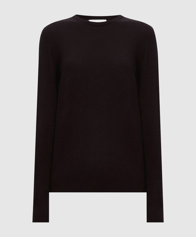 Brown wool jumper