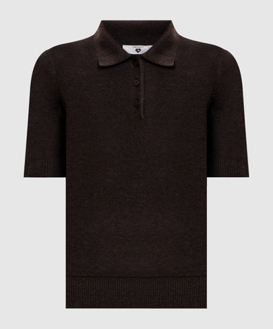 Polo marrone