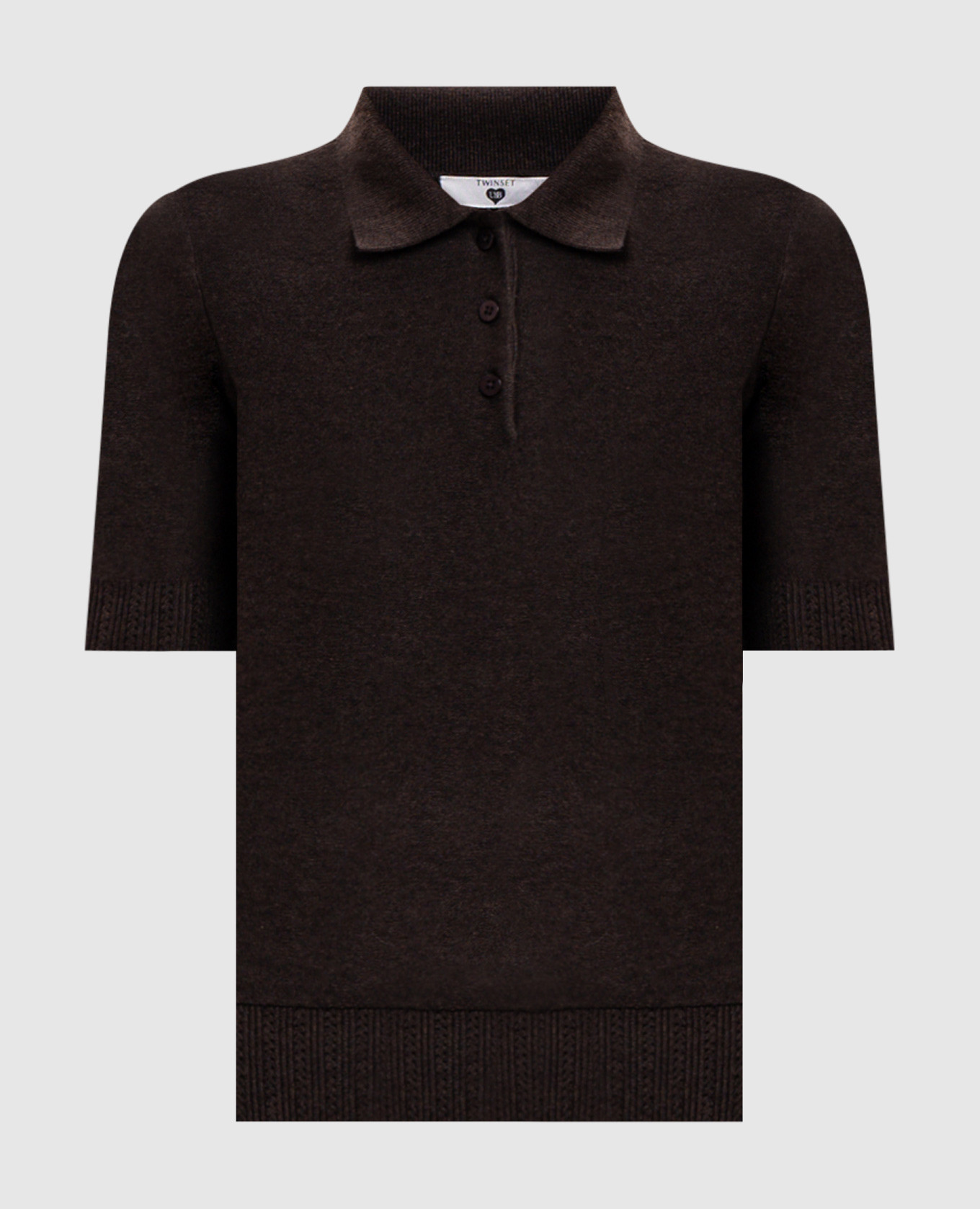 Brown polo
