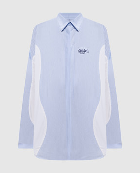 Off-White Shirt with logo embroidery 2FB00670T