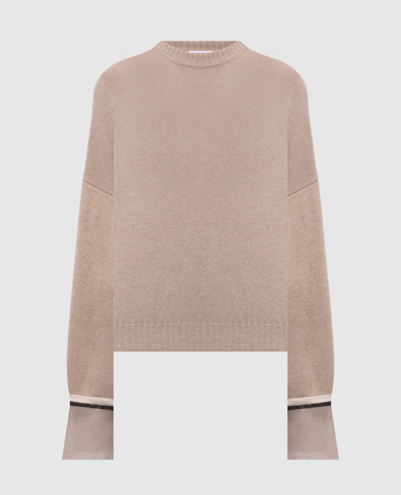 Beige cashmere jumper
