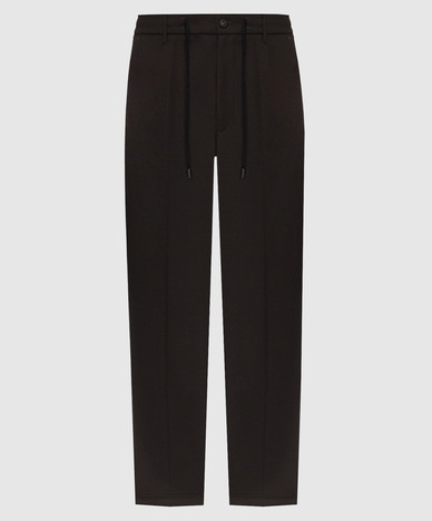 Brown wool pants