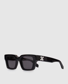 Off-White Black Virgil sunglasses with logo OW1022100753