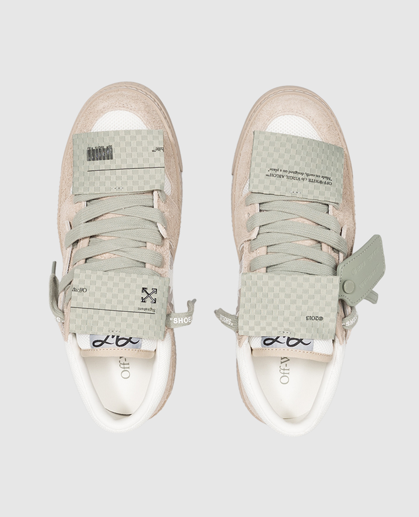 Beige combination sneakers 3.0 Off-White 4