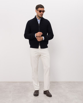 Peserico Ivory jeans with patch R54717TSQ03644