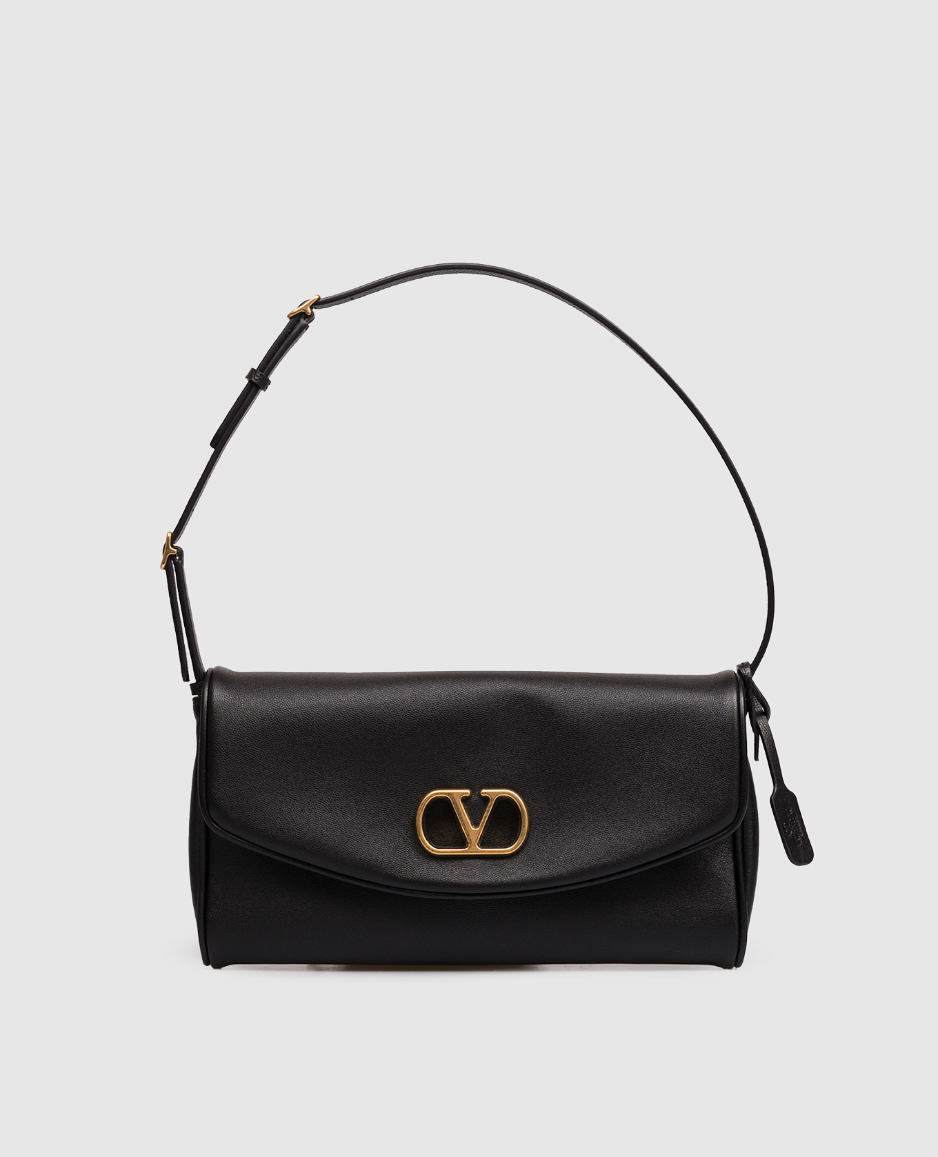 Black leather DeVain bag