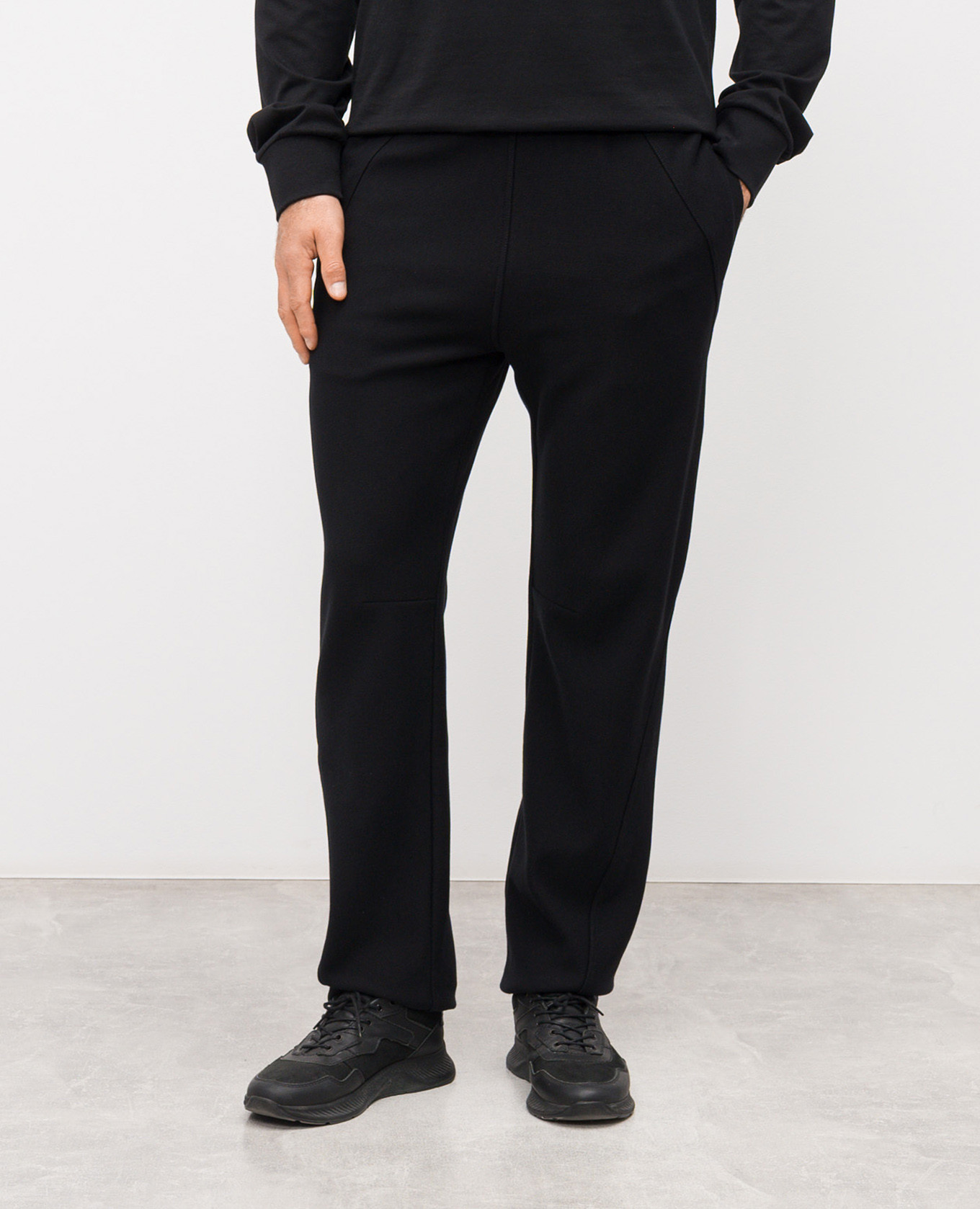 

Black pants with logo embroidery Givenchy