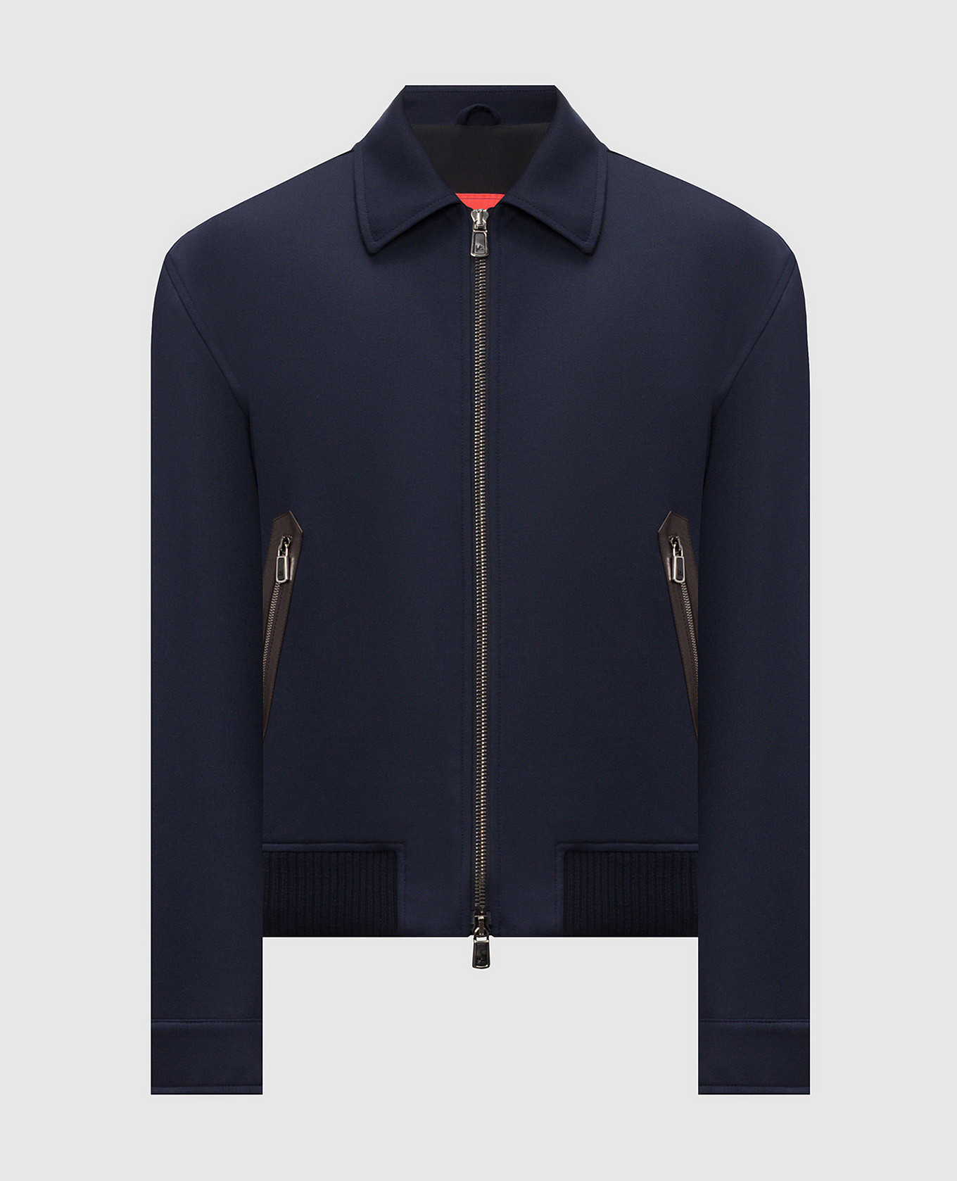 Blue wool jacket