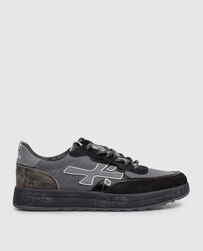 Premiata Black NOUS combination sneakers NOUS8122