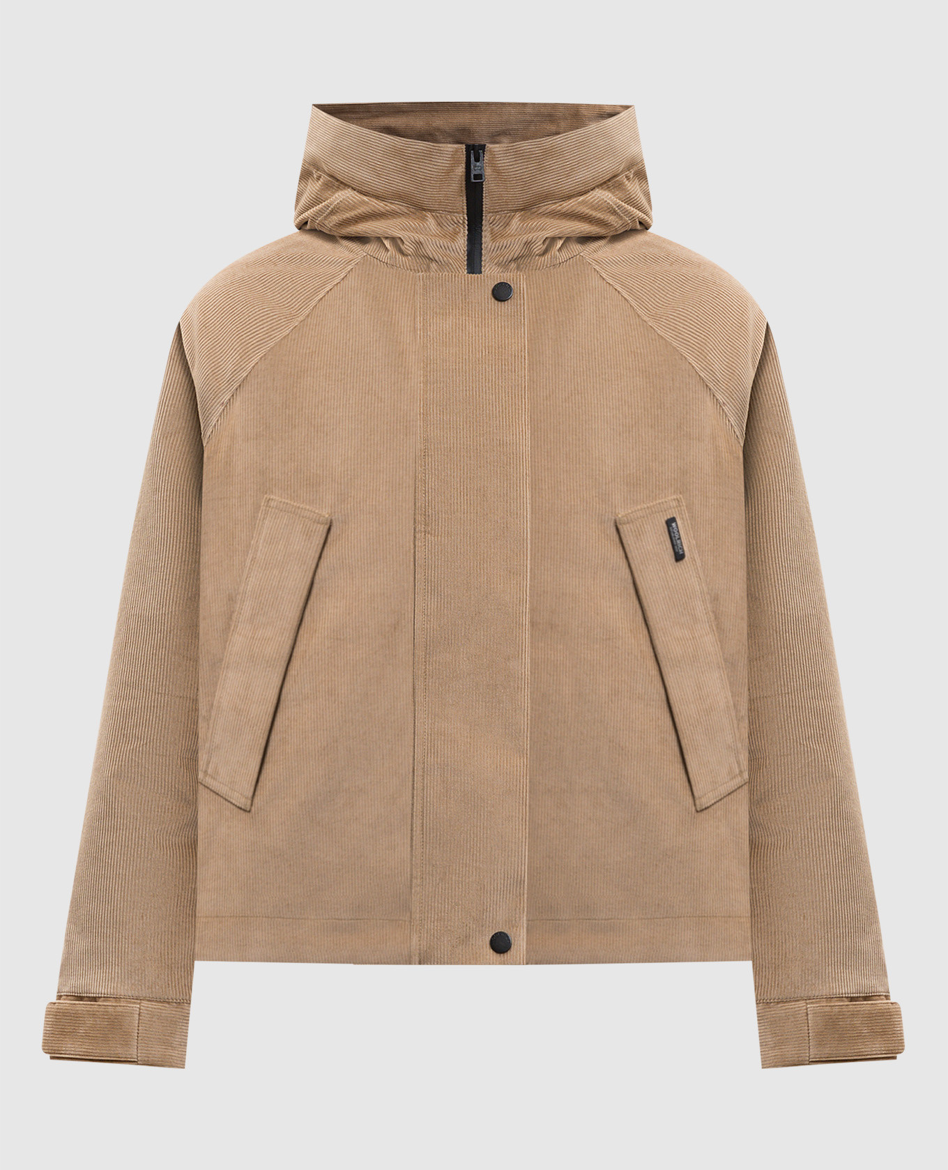 

Brown corduroy down jacket Woolrich