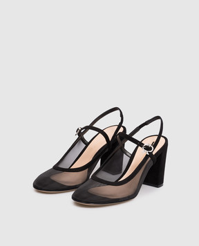 Gianvito Rossi Black slingbacks G9558485RIC