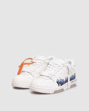 Off-White Out Of Office white leather sneakers with print OWIA259S26LEA00C