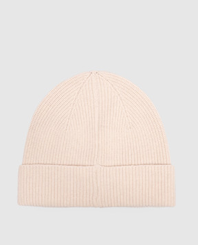 Peserico Ivory wool and cashmere hat R76064F1209470