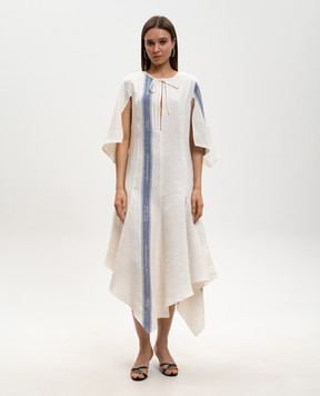 JW Anderson Ivory linen dress DR0524PG1898