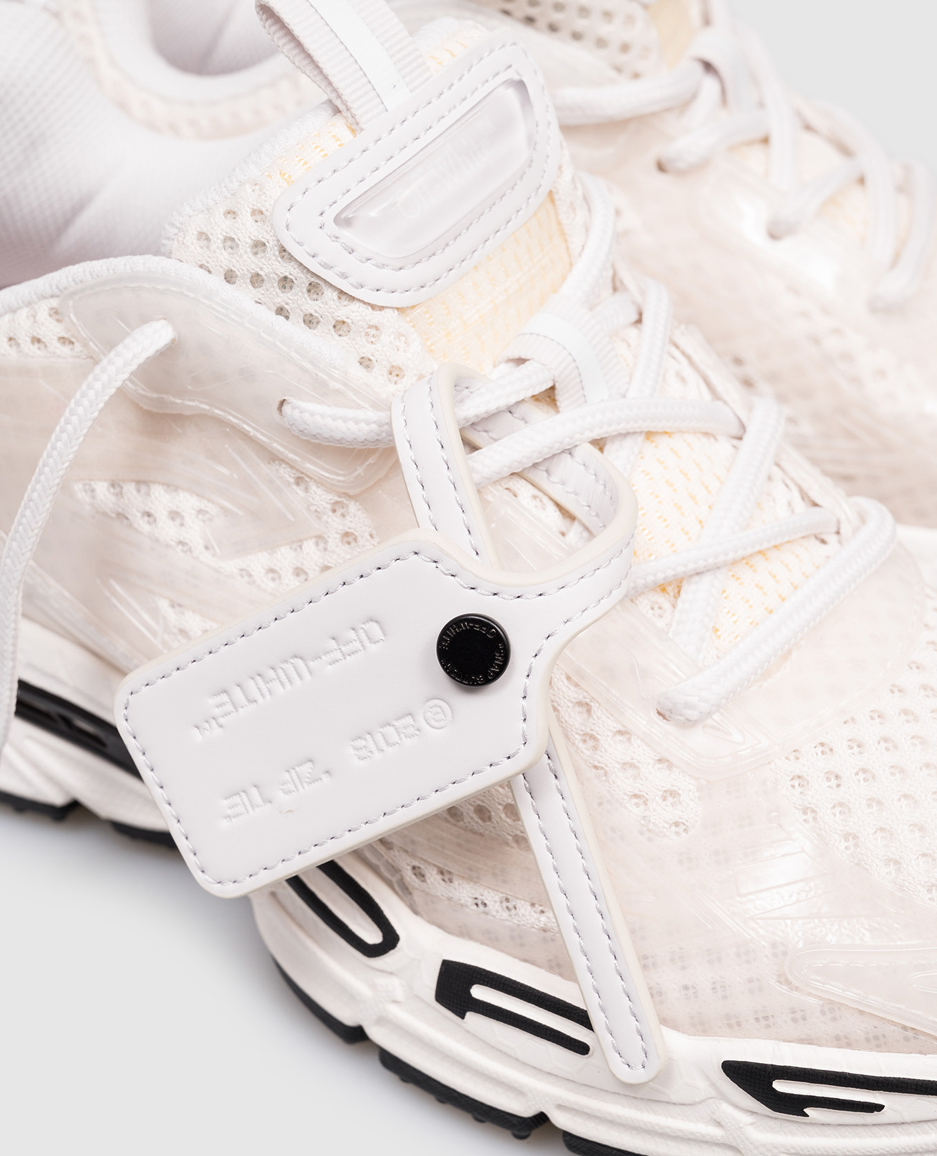 Be Right Back white sneakers Off-White 5