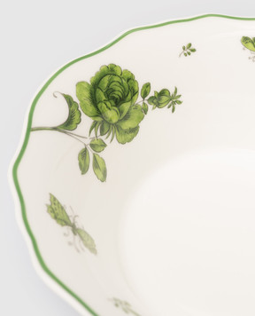 Geminiano Cozzi 1765 White porcelain salad bowl Rosa Rosae SKBBU24249019
