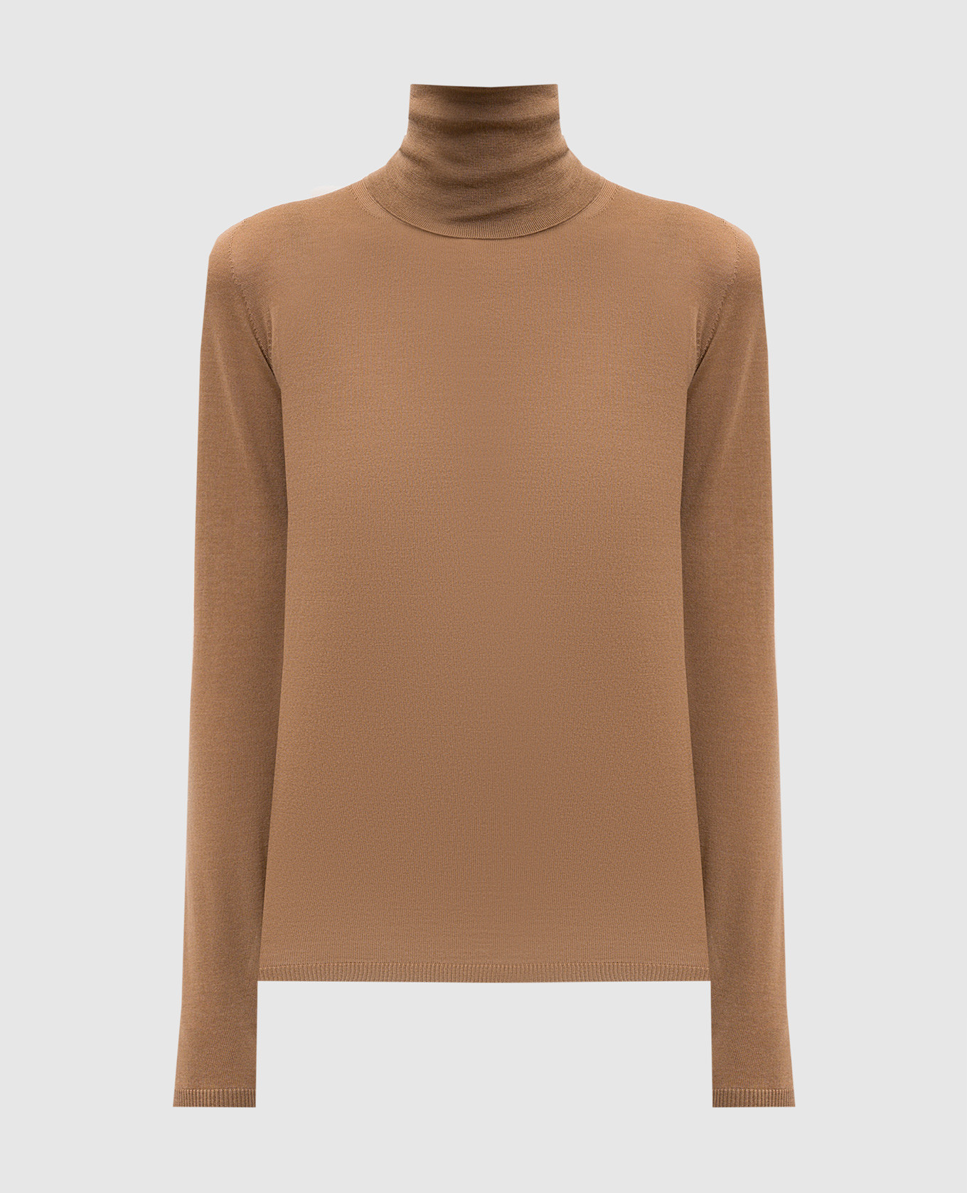 

Brown Saluto wool golf Max Mara