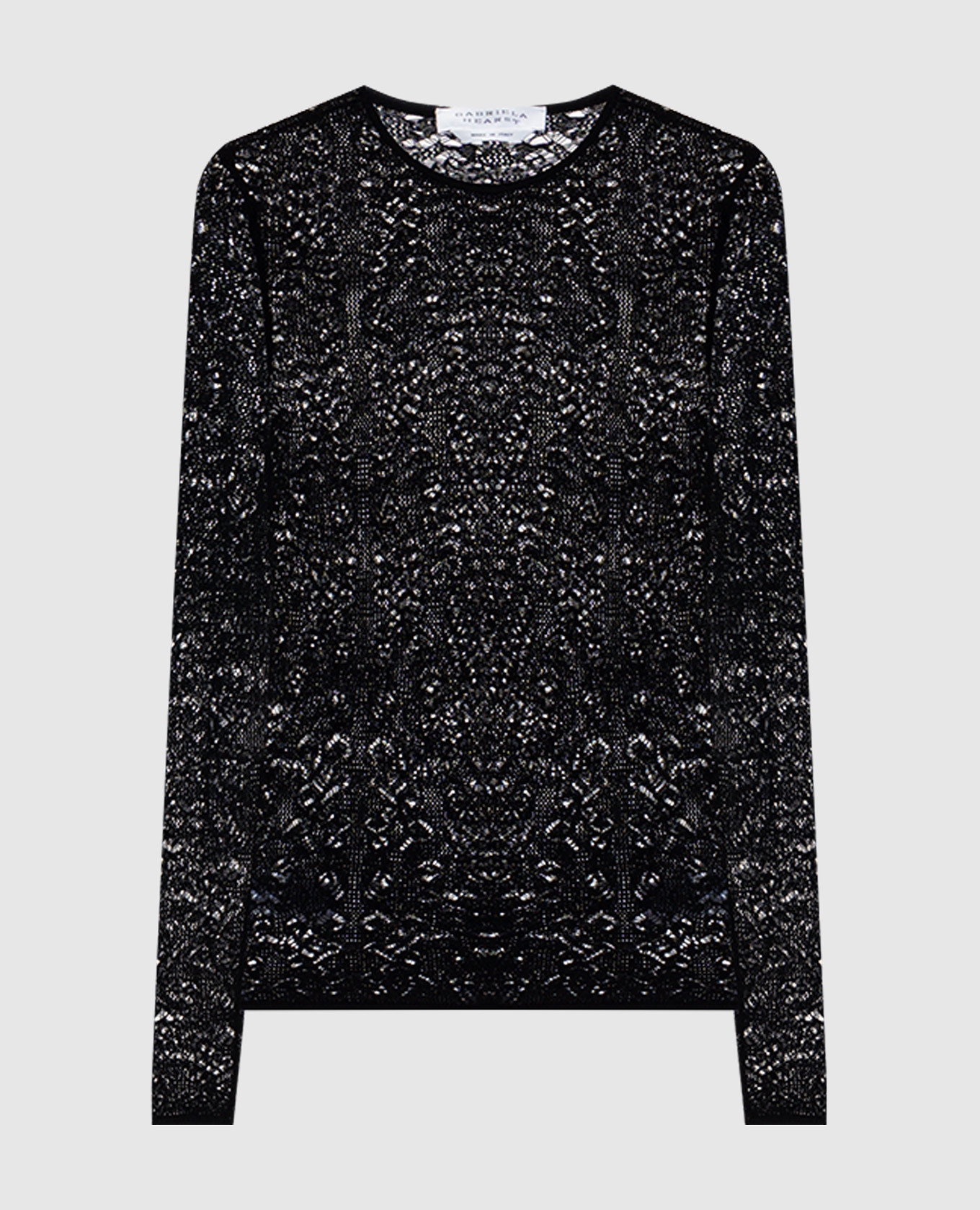 

Black Evander wool and cashmere top Gabriela Hearst