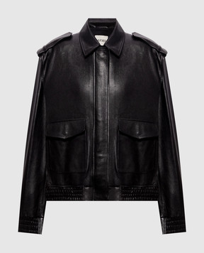 ARMA Black Astra leather jacket 010L26605202