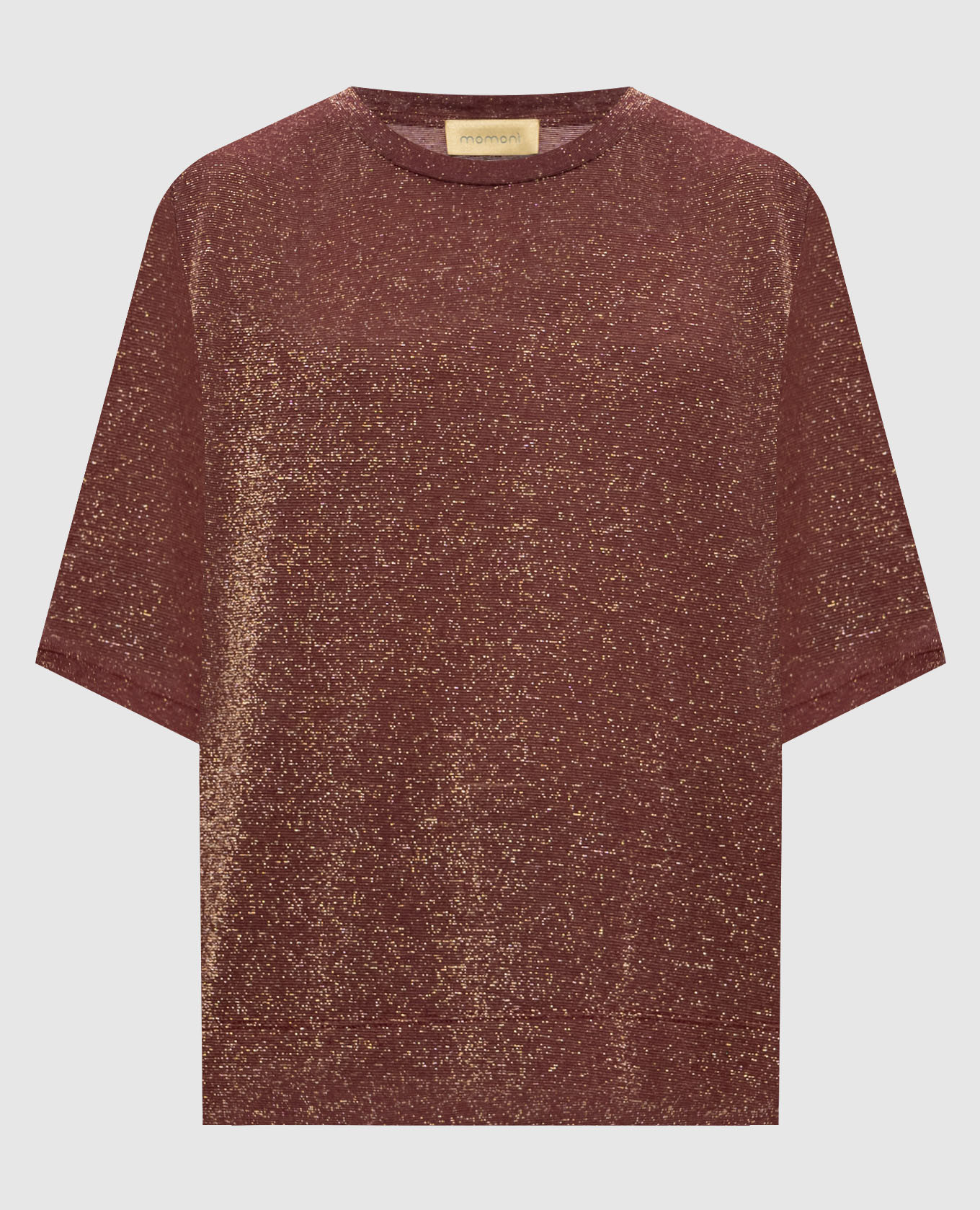 Iora brown lurex t-shirt