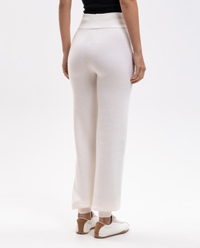 Jacob Lee Ivory cashmere joggers WWCP0006AW26W