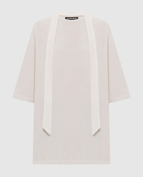 Ann Demeulemeester Agneta white T-shirt with print B0014238FA206
