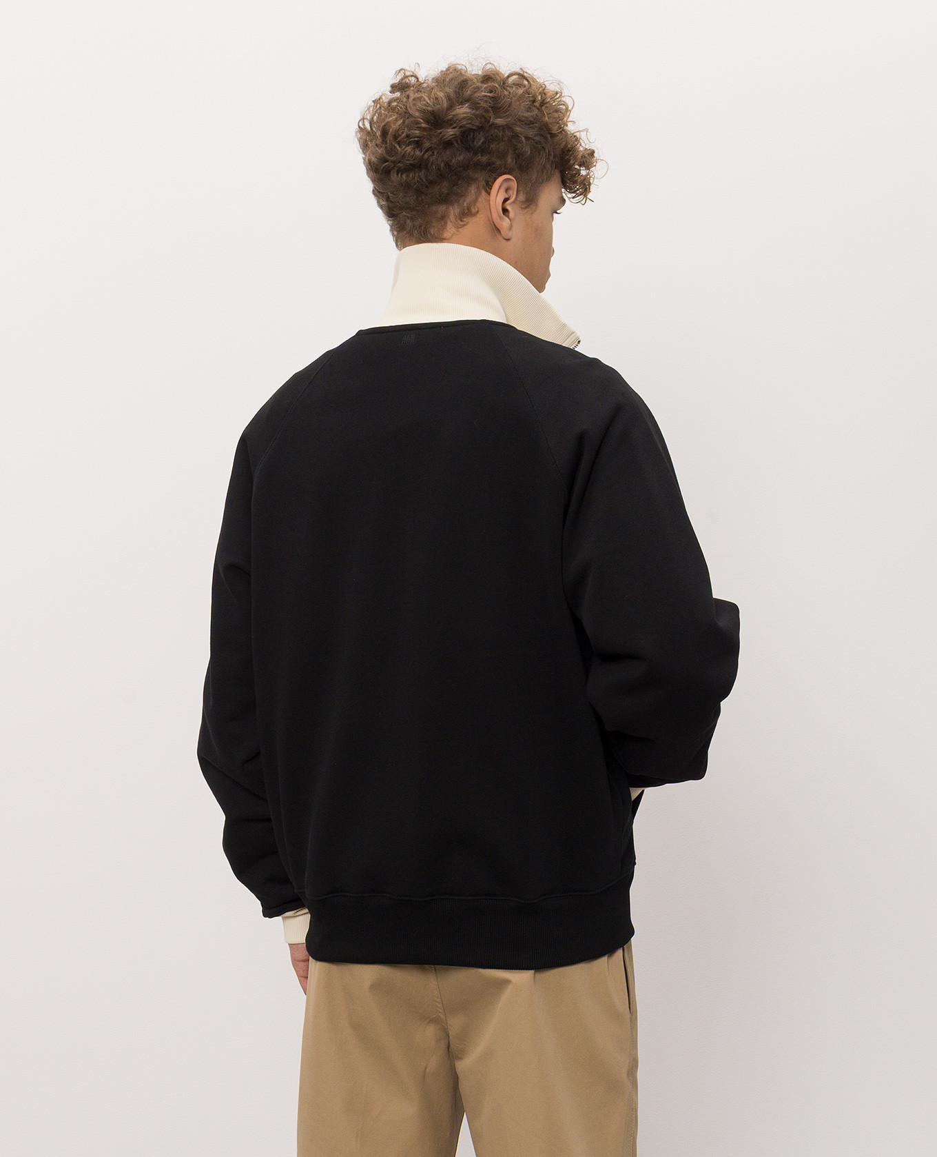 Black sports jacket Ami Paris 4